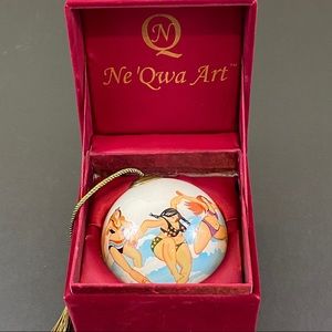 LENOX Ne’Qwa Art “Last One In” Ornament by Lavalee